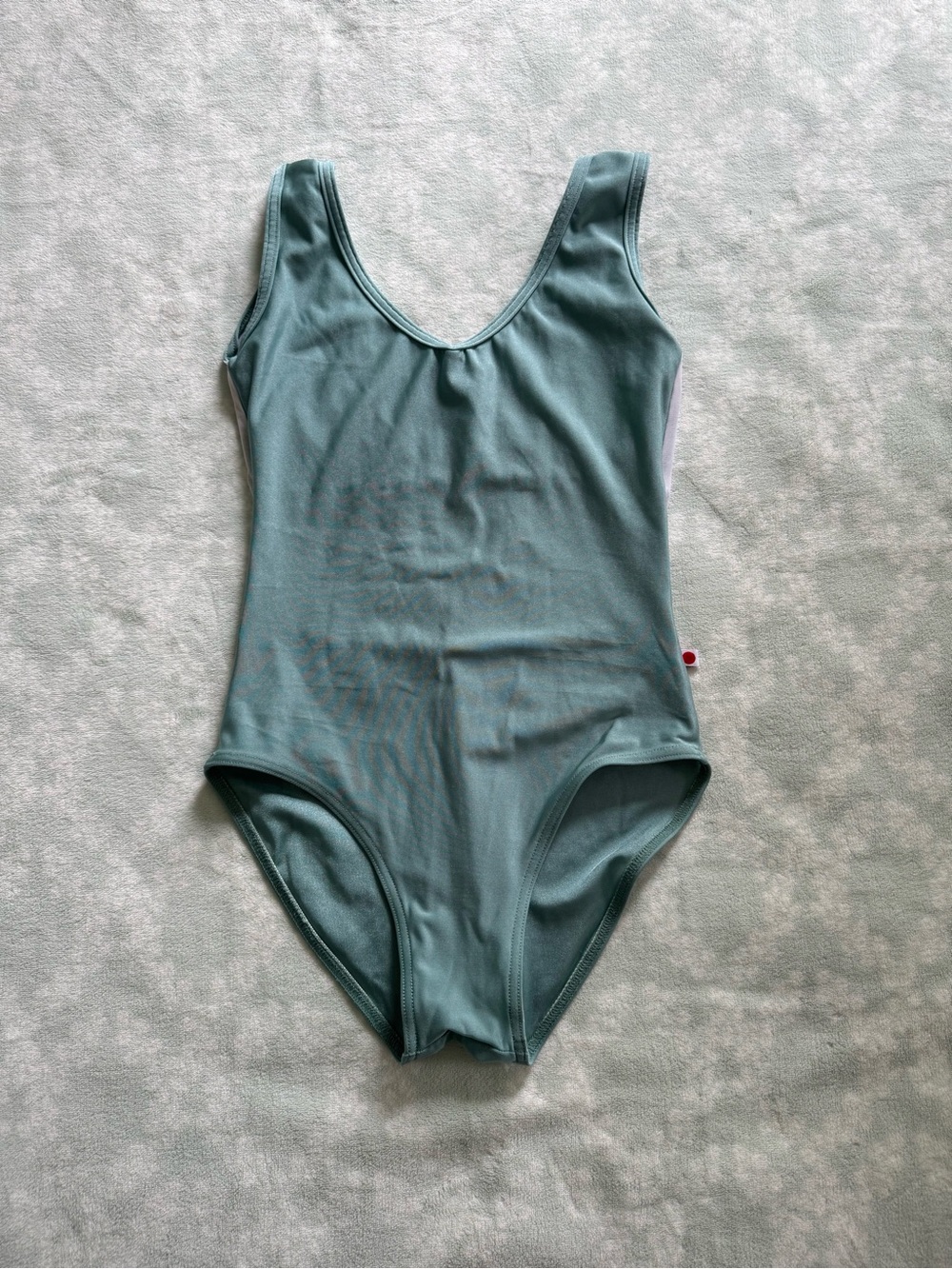 Teal Yumiko Mesh Leotard (M)